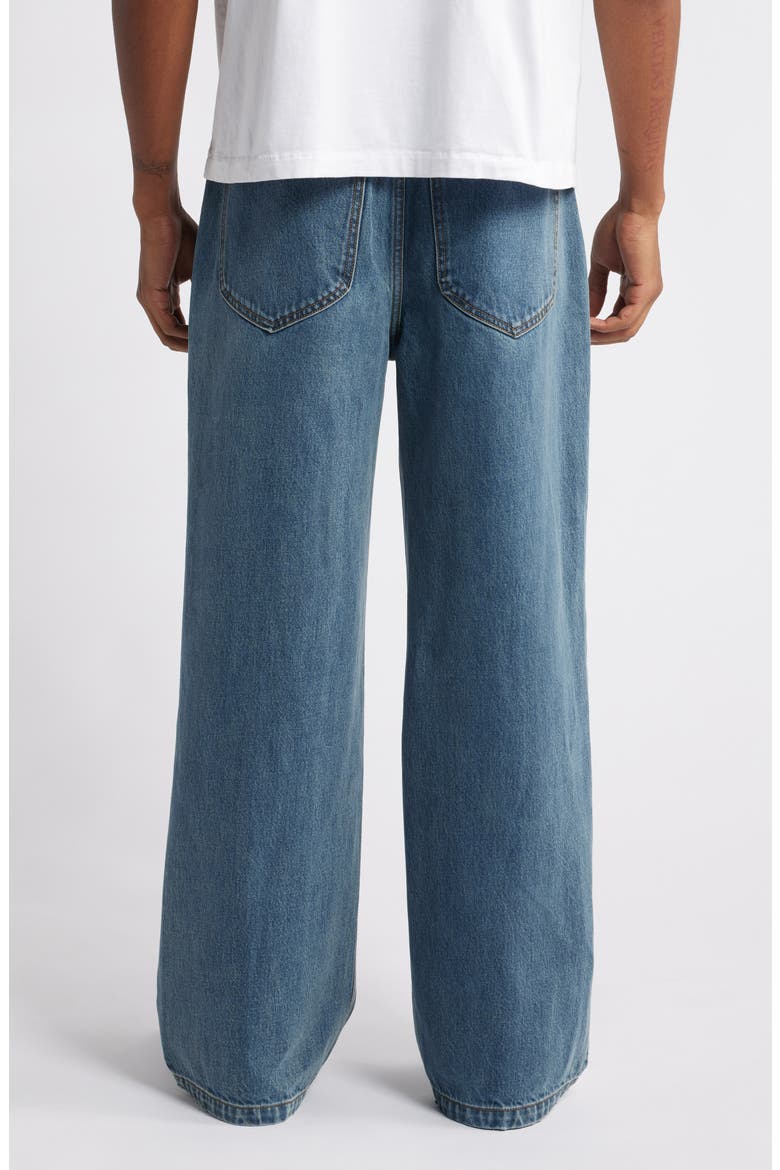 Nonstretch Baggy Jeans, Alternate, color, BLUE HAZE
