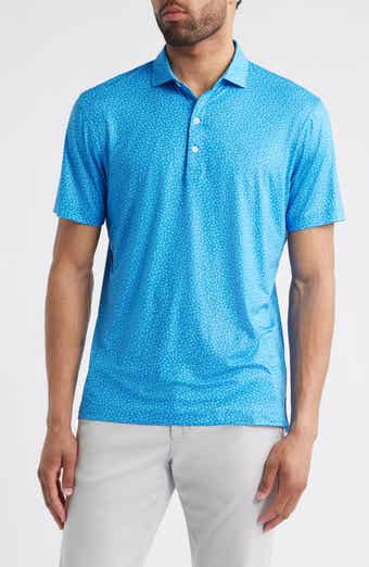 johnnie-O Plumeria Floral Featherweight Performance Polo