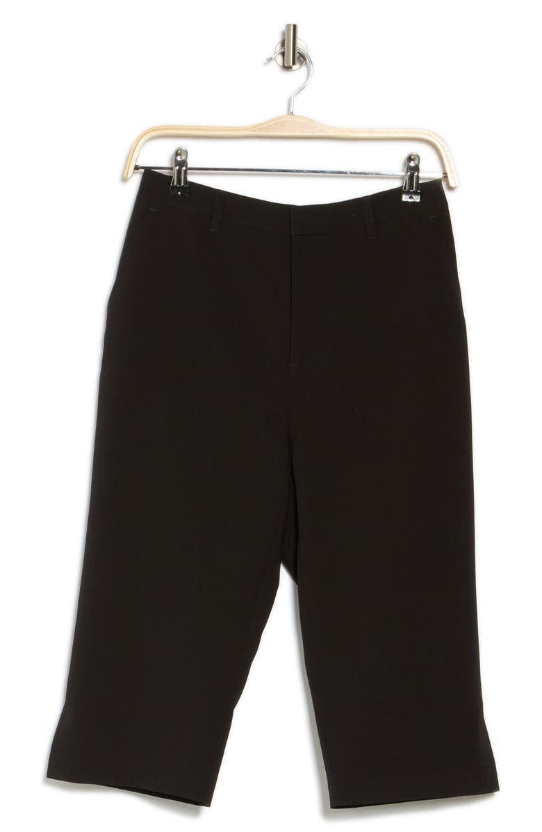 Gemma + Jane Effortless Crop Straight Leg Pants, Alternate, color, Black