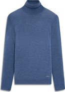 Bugatchi Sawyer Merino Wool Turtleneck Sweater