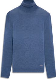 Bugatchi Sawyer Merino Wool Turtleneck Sweater