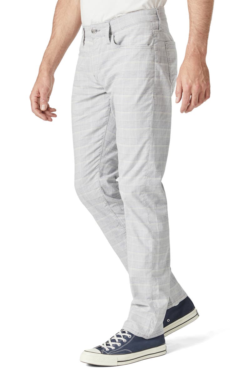 Mavi Jeans Marcus Slim Straight Leg Pants, Alternate, color, Blue Checked
