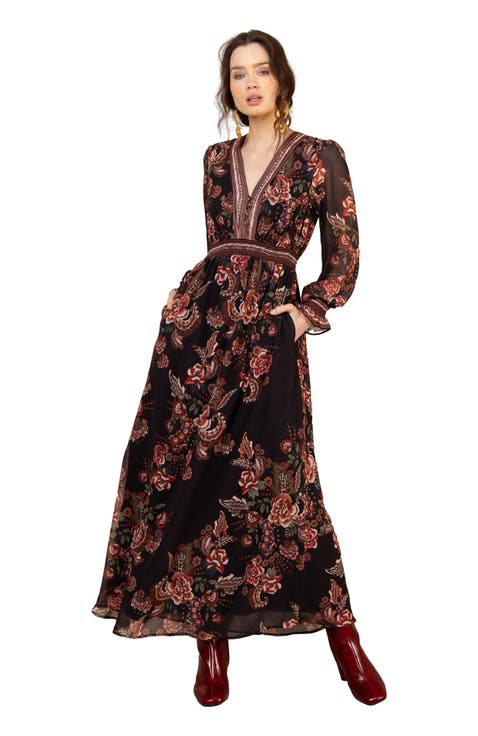 Paityn Chiffon Maxi Dress