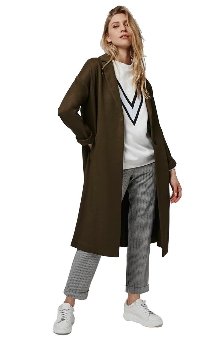 Topshop Sporty Colorblock Sweatshirt, Alternate, color, 