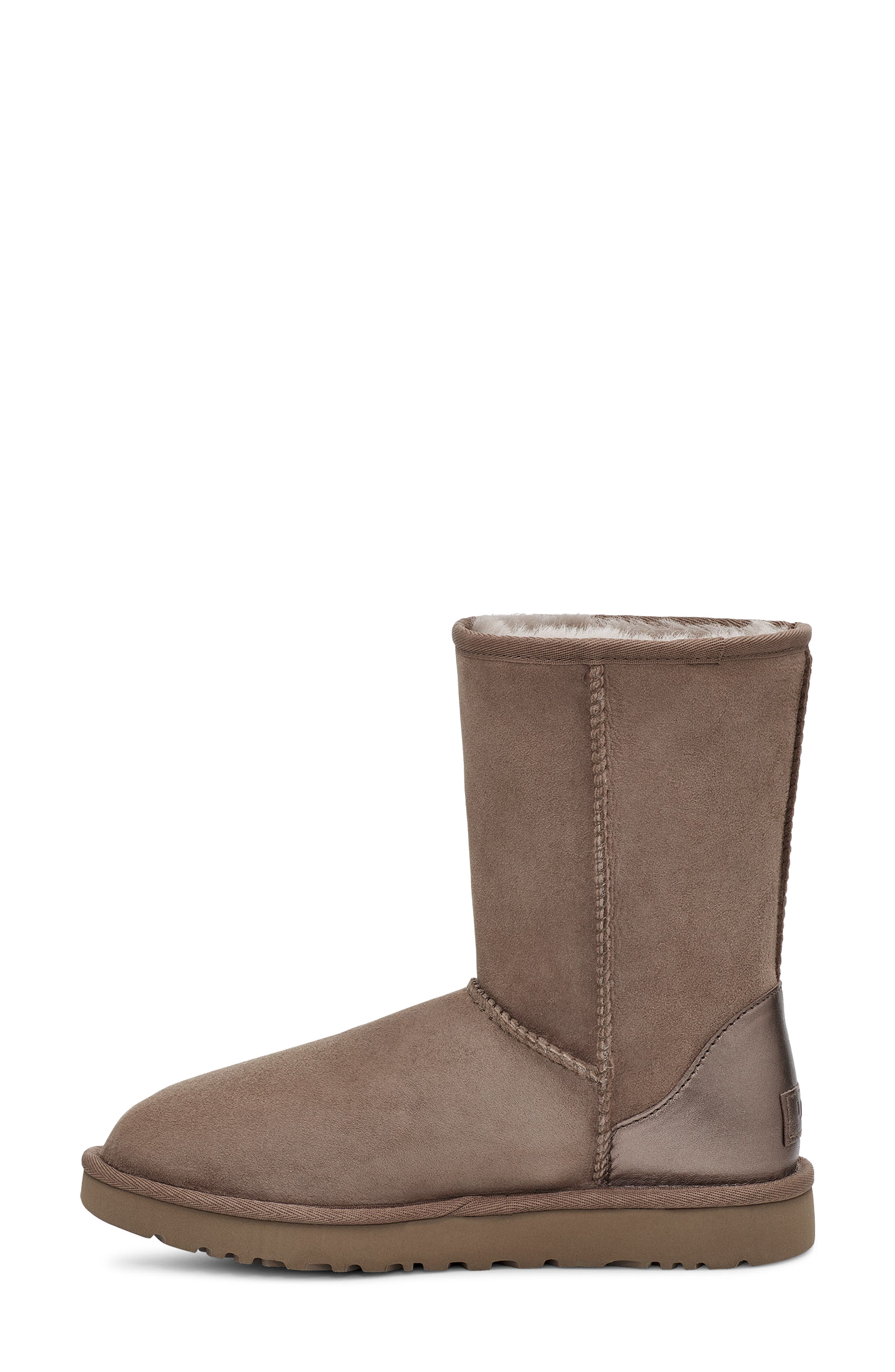 UGG<sup>®</sup> Classic Short II Metallic Trim Boot, Alternate, color, 