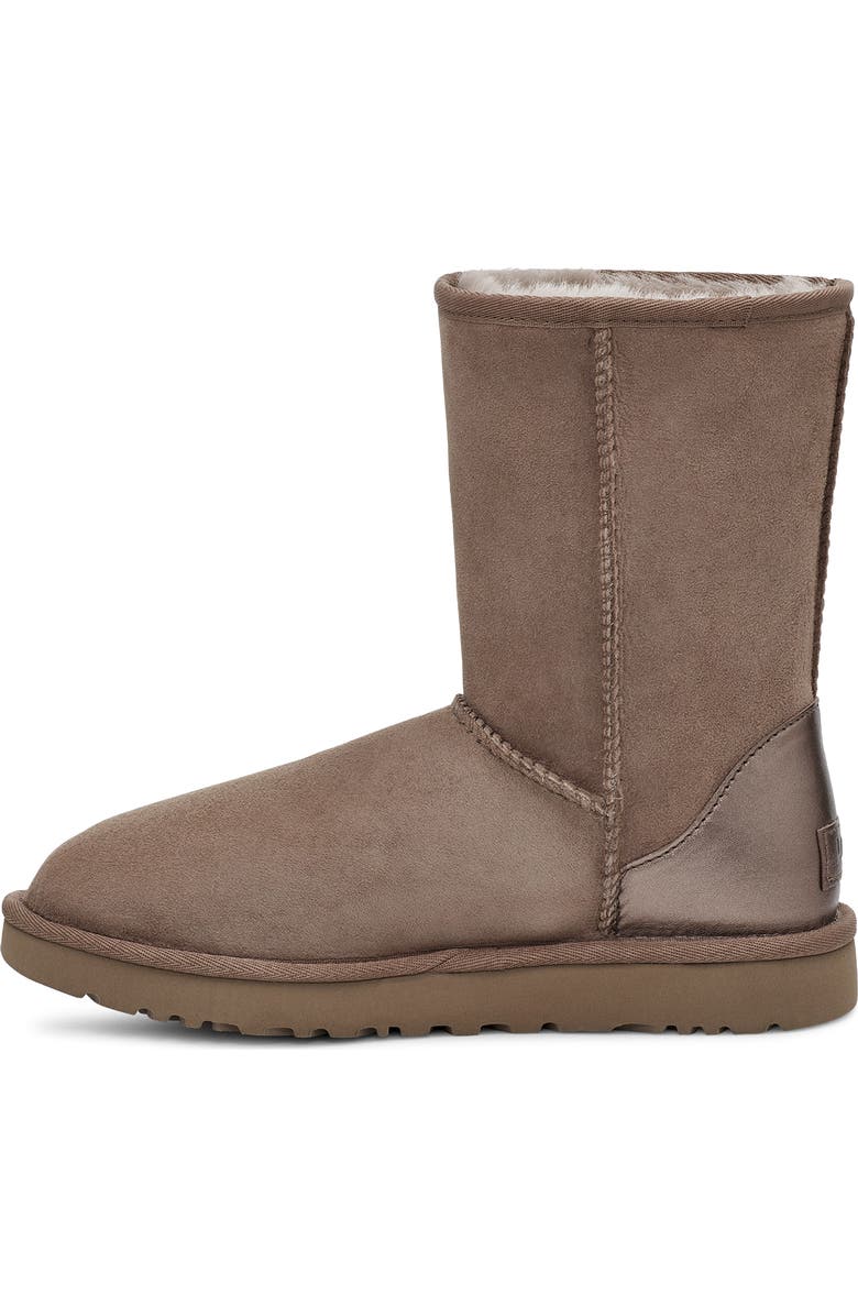 UGG<sup>®</sup> Classic Short II Metallic Trim Boot, Alternate, color,