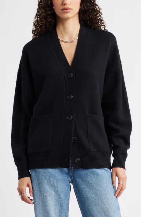 Nordstrom V-Neck Wool & Cashmere Cardigan