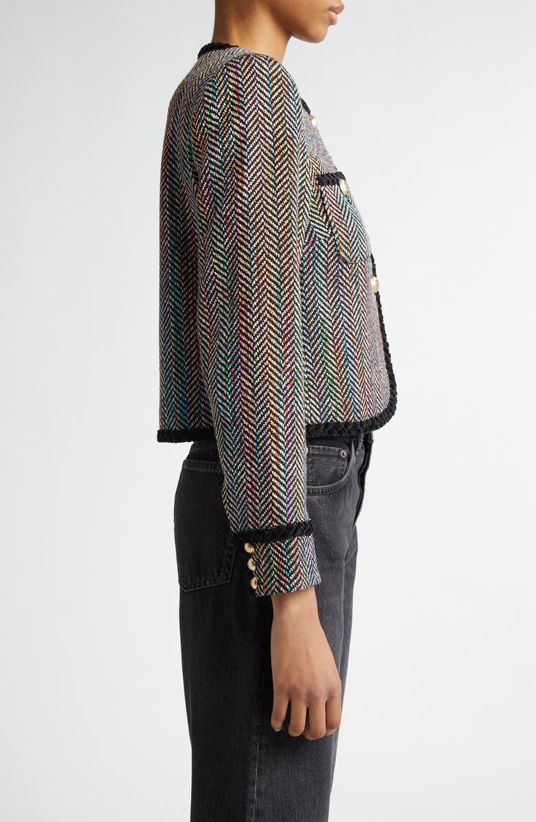 Cinq à Sept Mika Tweed Zanda Jacket, Alternate, color,