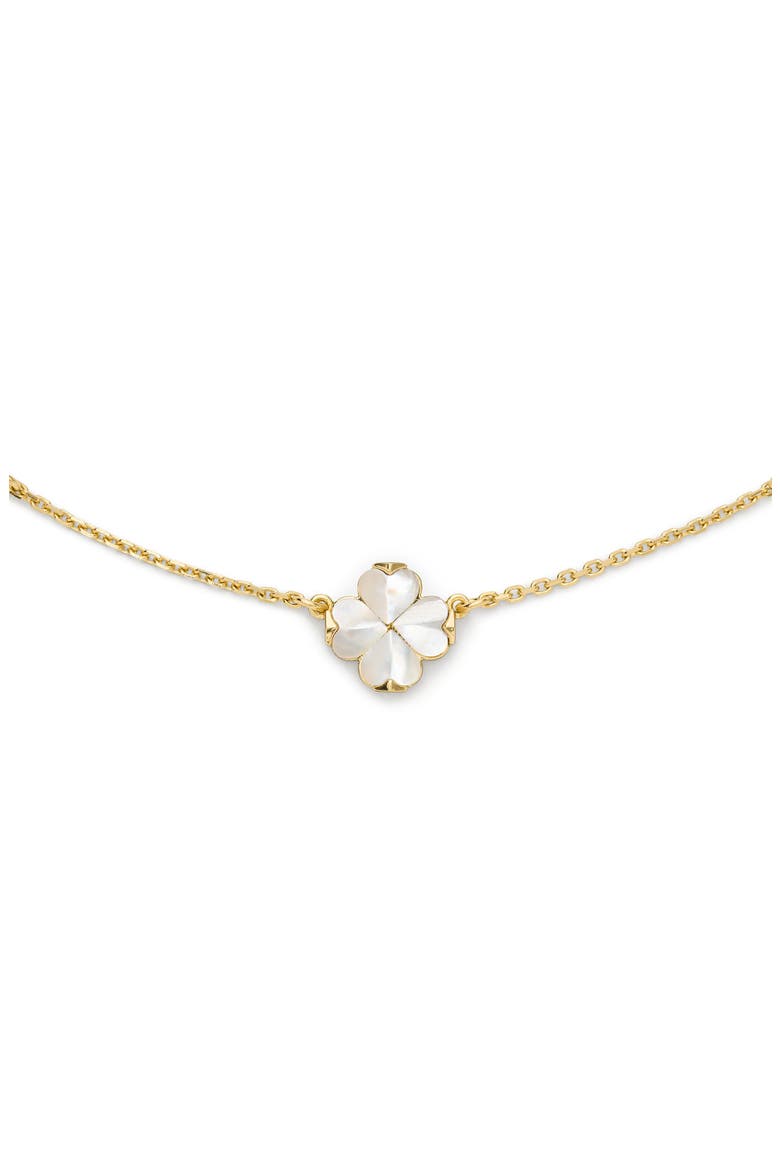 flower scatter necklace, Alternate, color, MOTHER OF PEARL