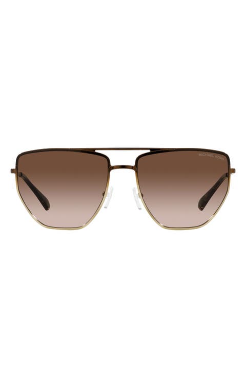 Paros 60mm Gradient Pilot Sunglasses