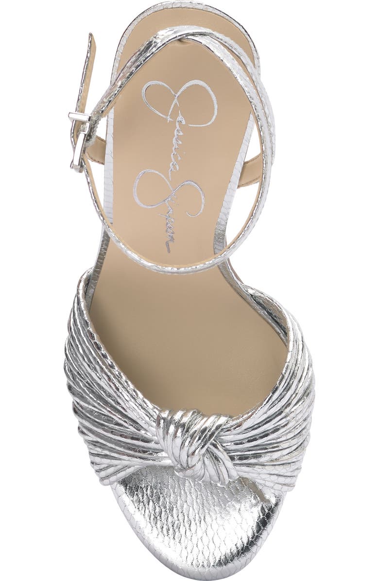 Jessica Simpson Immie Platform Sandal, Alternate, color, Silver