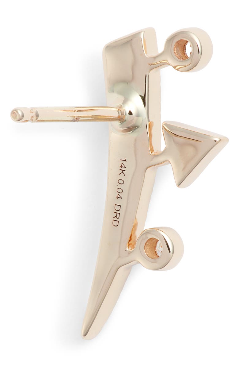 Dana Rebecca Designs Diamond Ear Crawlers, Alternate, color, 