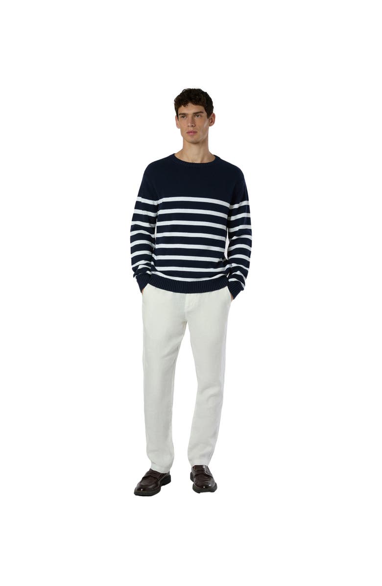 Onia Cotton Boatneck Sweater, Main, color, 