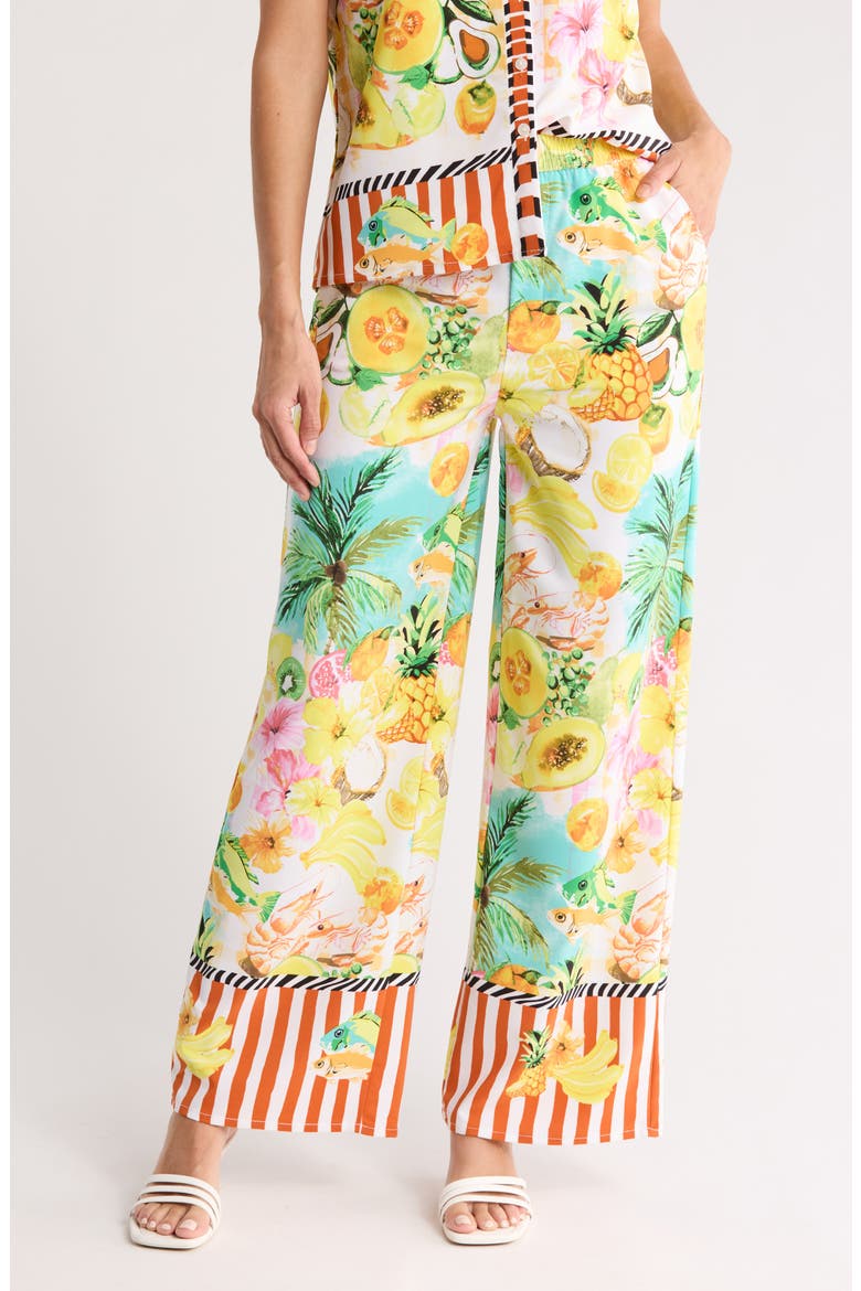 Santorini Wide Leg Pants, Main, color, SANTORINI