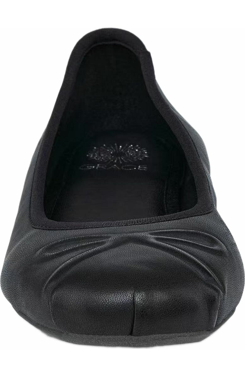 Grace Footwear Reggio Ballerina, Alternate, color, Black