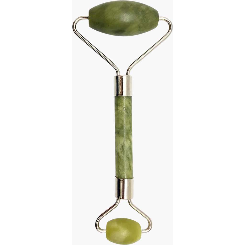 Lovery Jade Anti-aging Beauty Roller In Marbled Green