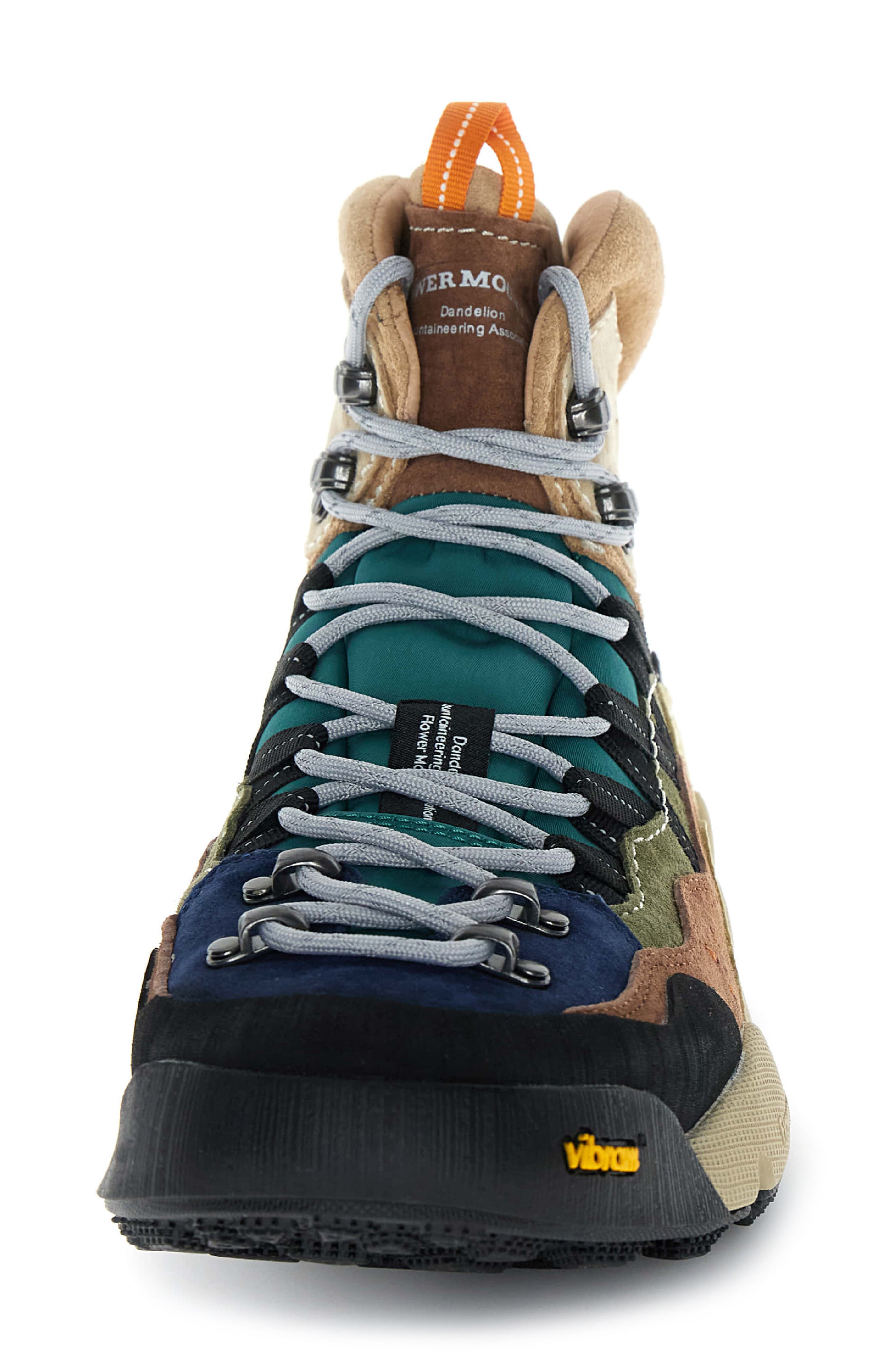 Bankei Waterproof Boot, Alternate, color, BROWN NAVY BLACK