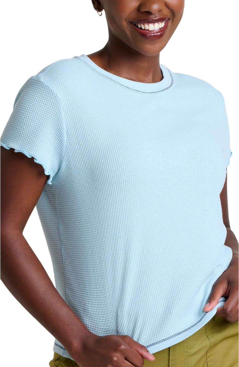 Toad & Co Foothill Short Sleeve Baby Tee, Alternate, color, Skyway