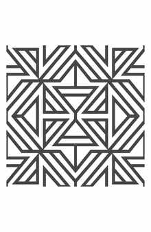 Wallpops Black Linear Peel & Stick Wallpaper