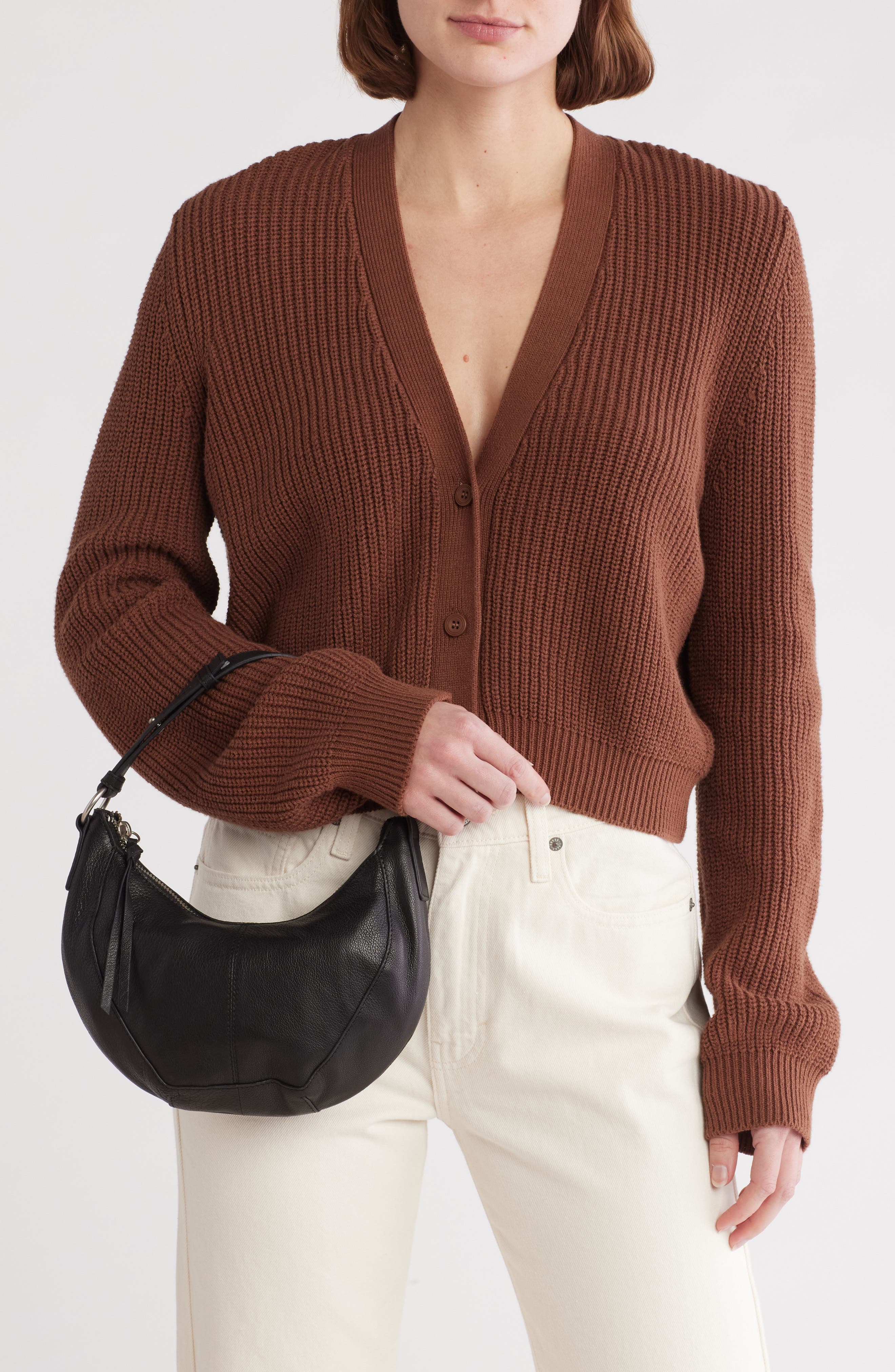 Lucky Brand Ivla Mini Leather Shoulder Bag, Alternate, color, 