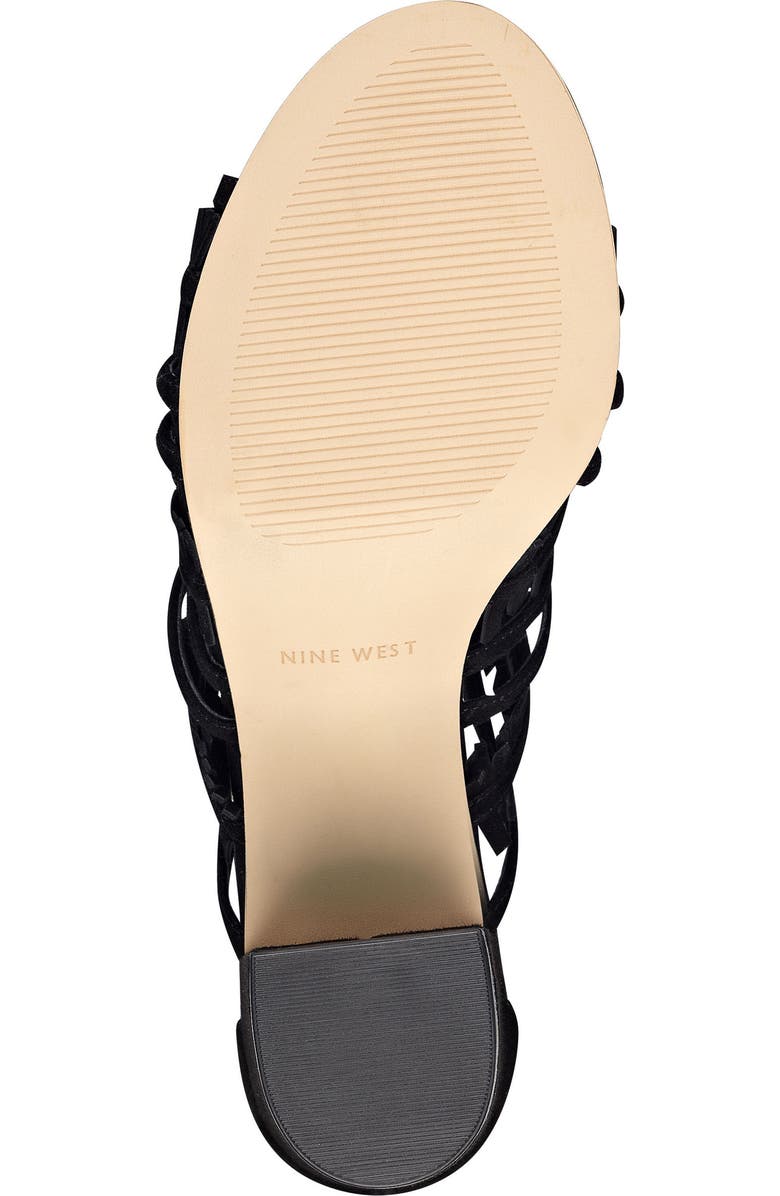 Nine West Genie Lace-Up Sandal, Alternate, color,