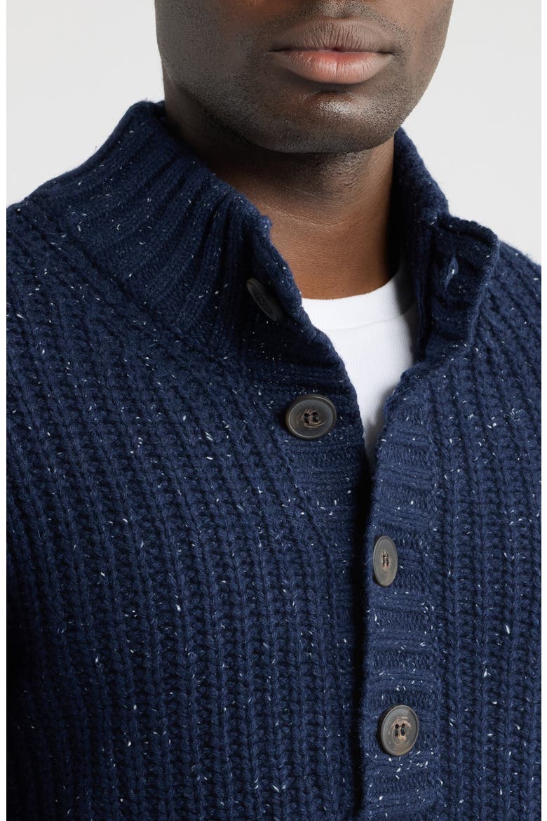 Donegal Pullover Sweater, Main, color, NAVY