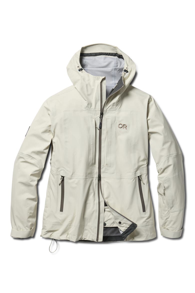 Carbide Waterproof Jacket, Alternate, color, OYSTER