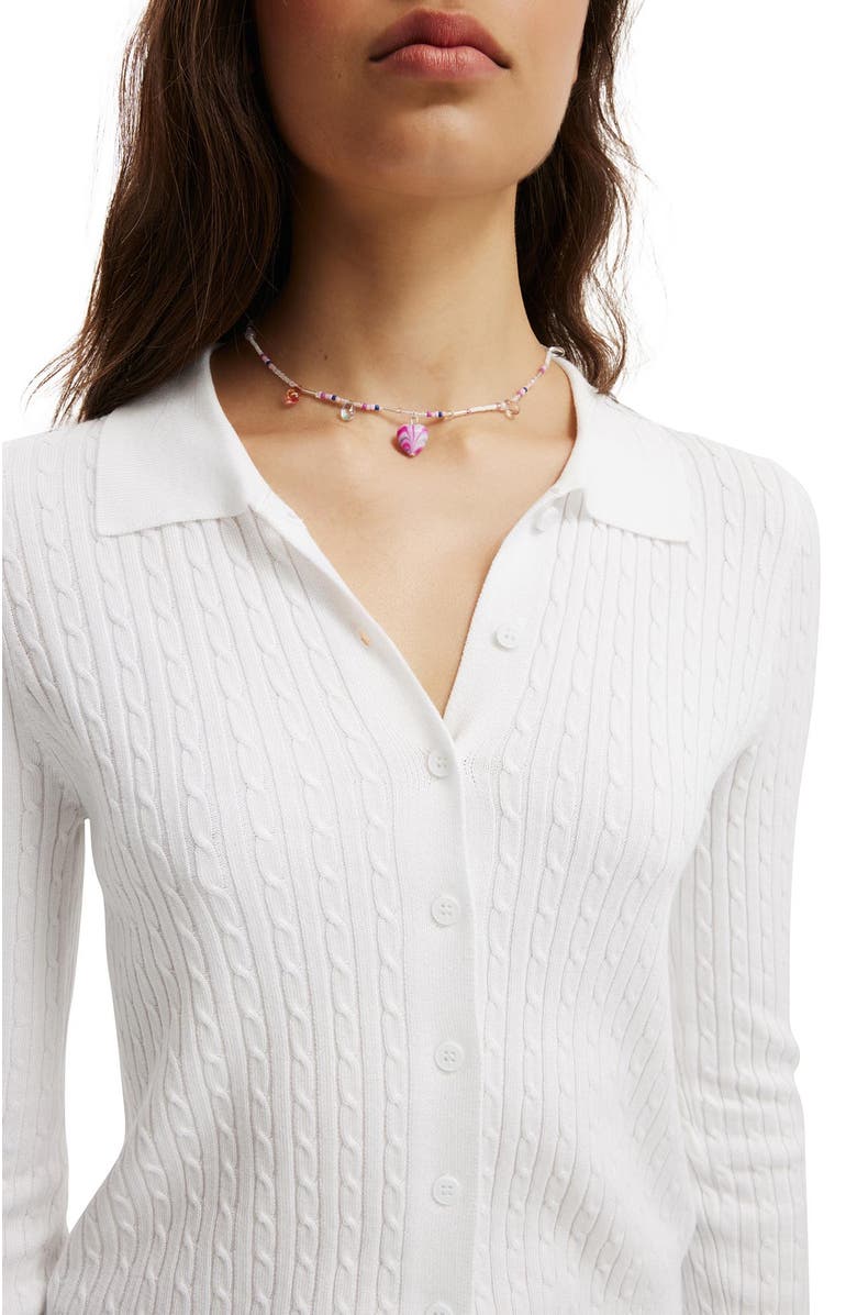 Cotton On Preppy Button Through Polo, Alternate, color,