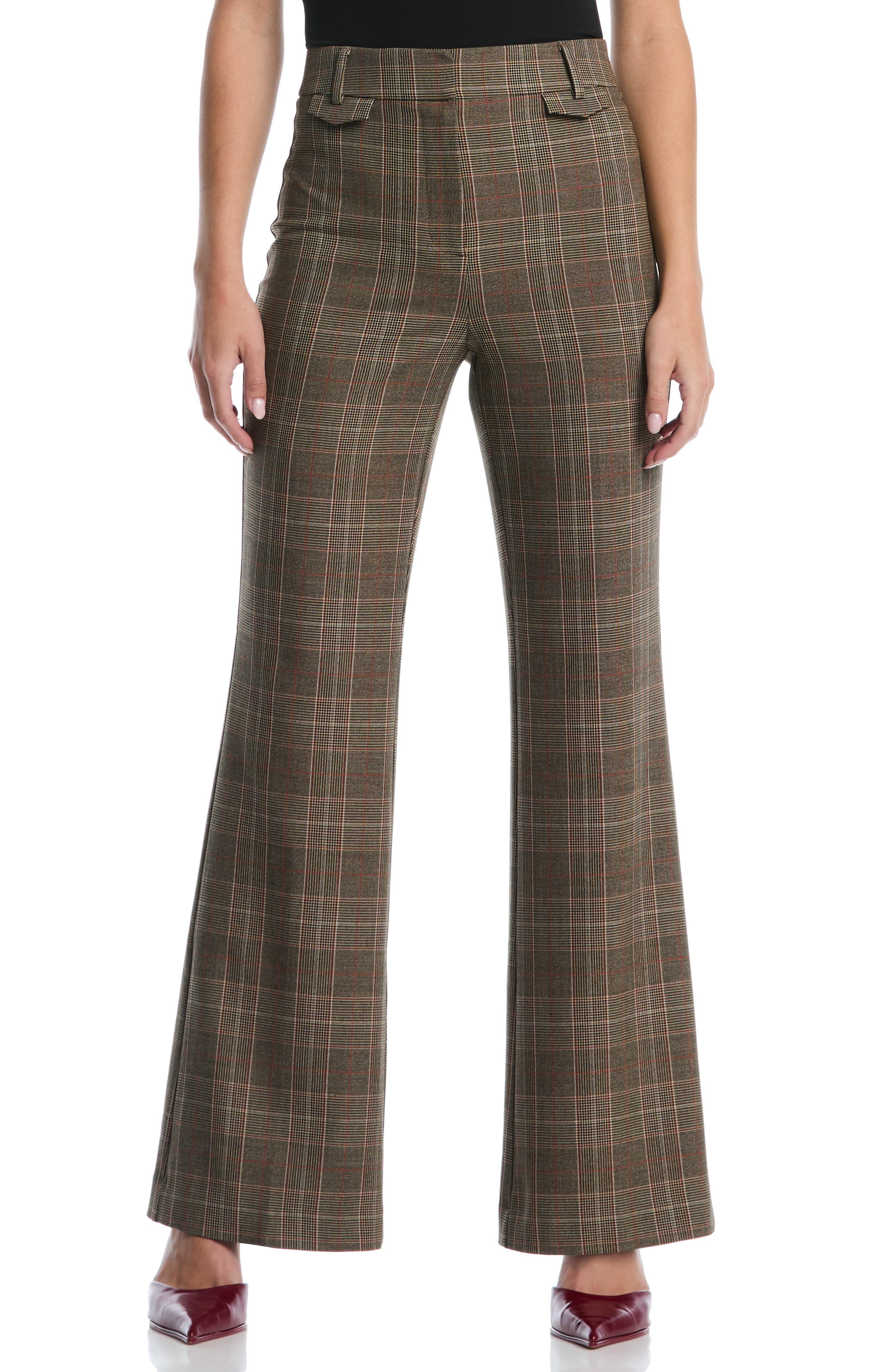 Flared Leg Pants