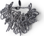 Brunello Cucinelli Hematite and Sterling Silver bracelet