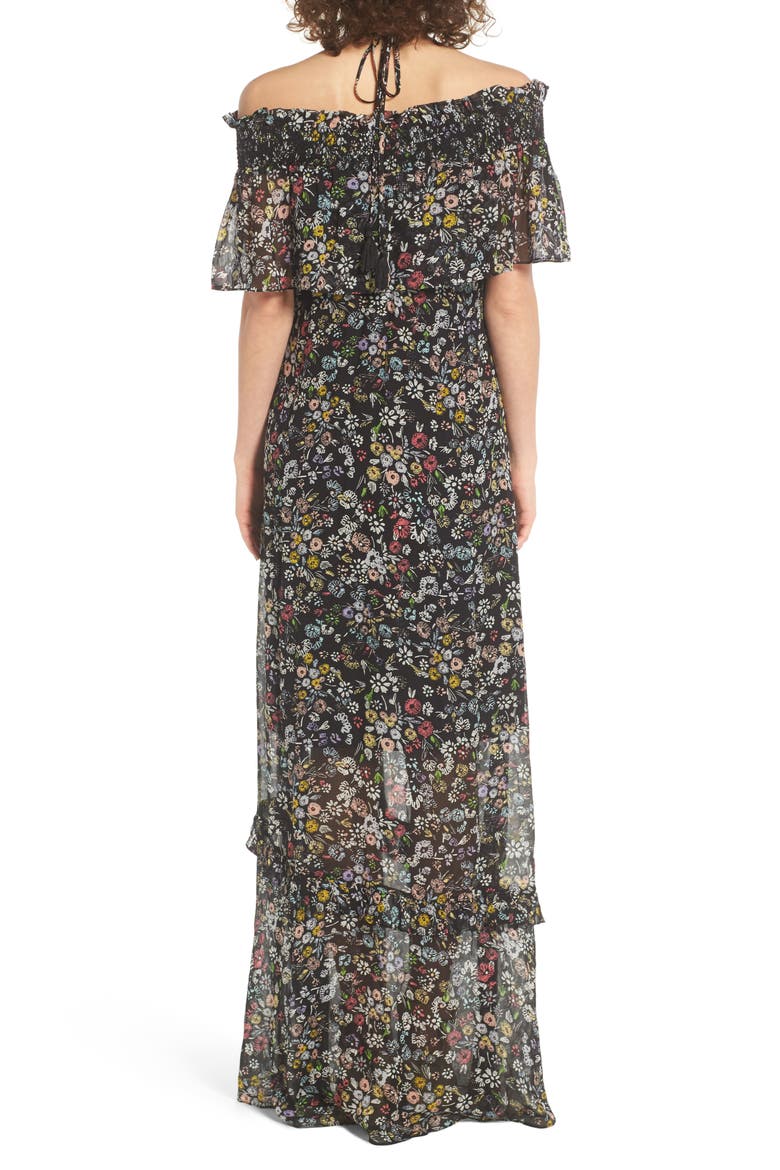 Loma Maxi Dress, Alternate, color, BALBOA GARDEN PRINT