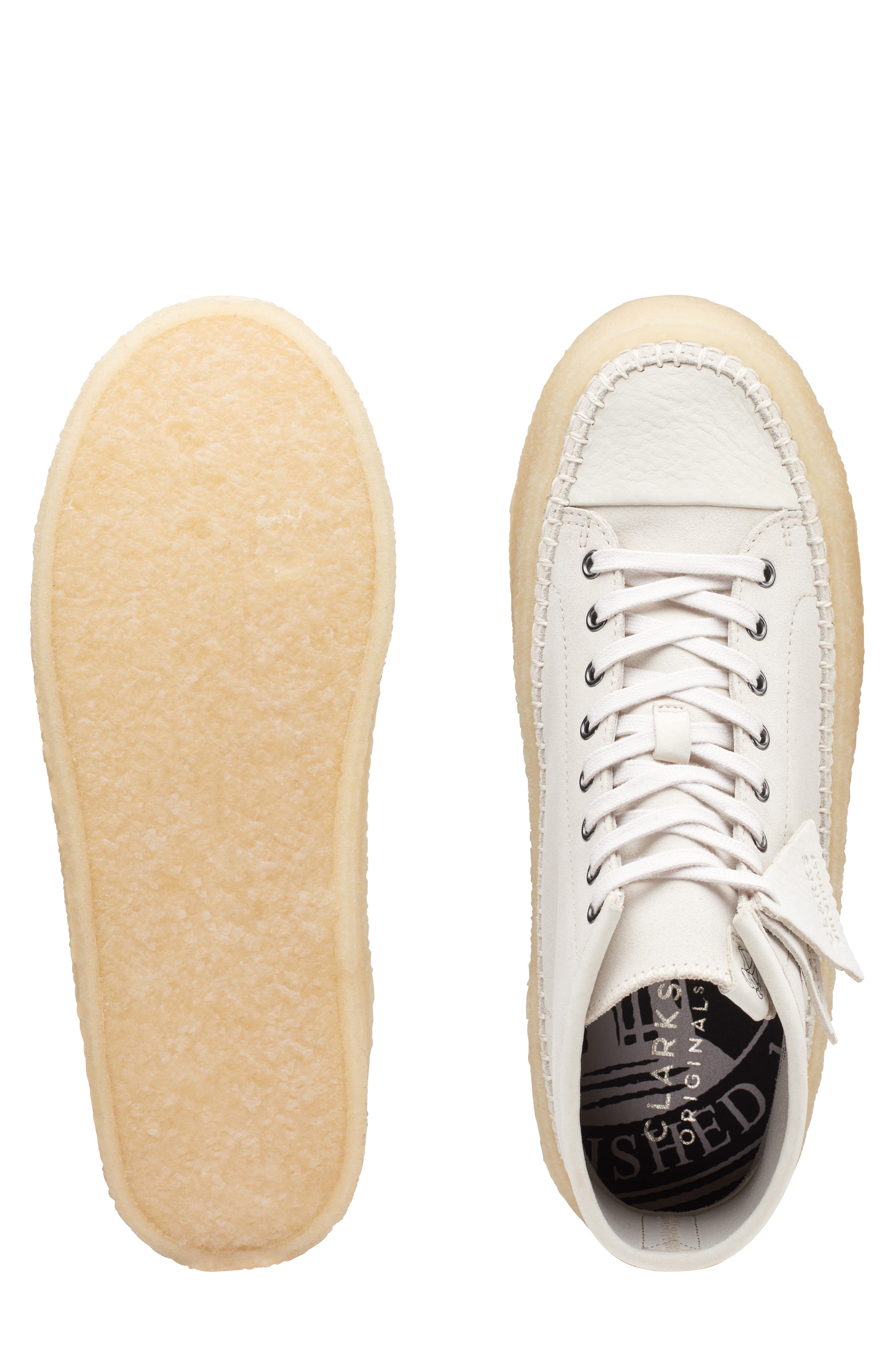 Caravan Origin Mid Top Sneaker, Alternate, color, OFF - WHITE