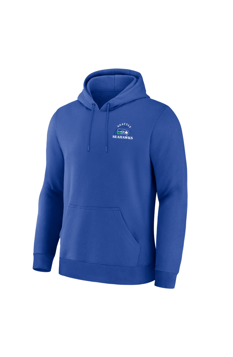 FANATICS Men's Fanatics Royal Seattle Seahawks Classic Scribble Legacy Fleece Hoodie, Alternate, color, Royal