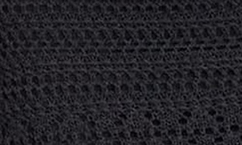 Pq Swim Open Stitch Cover-up Maxi Skirt In Black