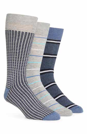 Lorenzo Uomo Assorted 3-Pack Crew Socks