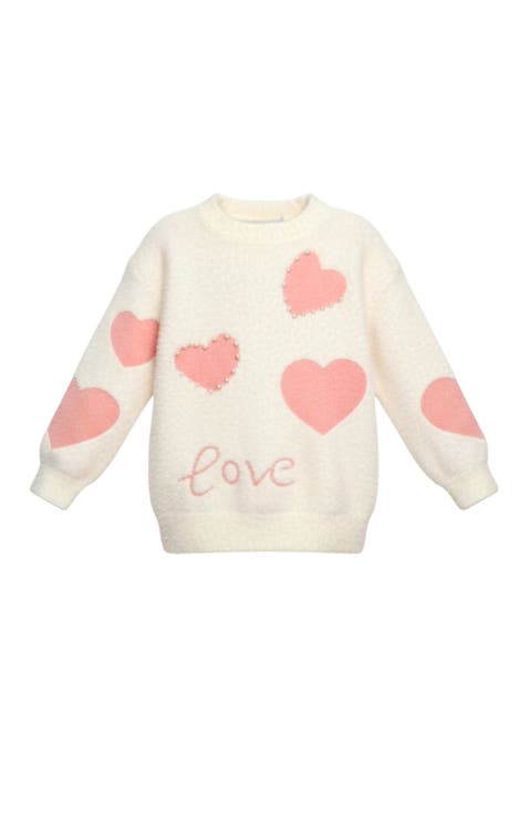 Made To Love You Pearl Knit Sweater (Toddler, Little Kid & Big Kid)