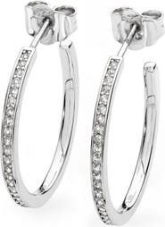 Lucy Quartermaine Skinny Drip Medium Hoop