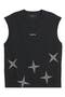 Textured Cotton Jersey Tank