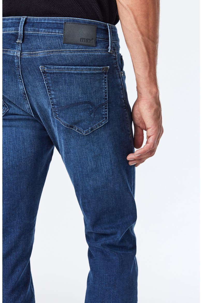 Zach Straight Leg Jeans, Alternate, color, DEEP BLUE CASHMERE