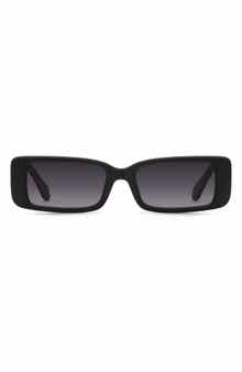 QUAY Australia Art School 36mm Rectangle Sunglasses