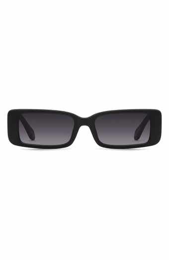 QUAY Australia Art School 36mm Rectangle Sunglasses