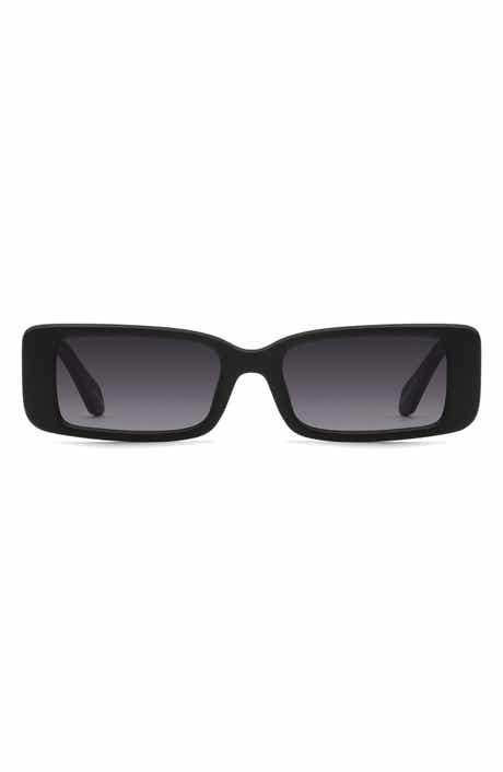 QUAY Australia Art School 36mm Rectangle Sunglasses