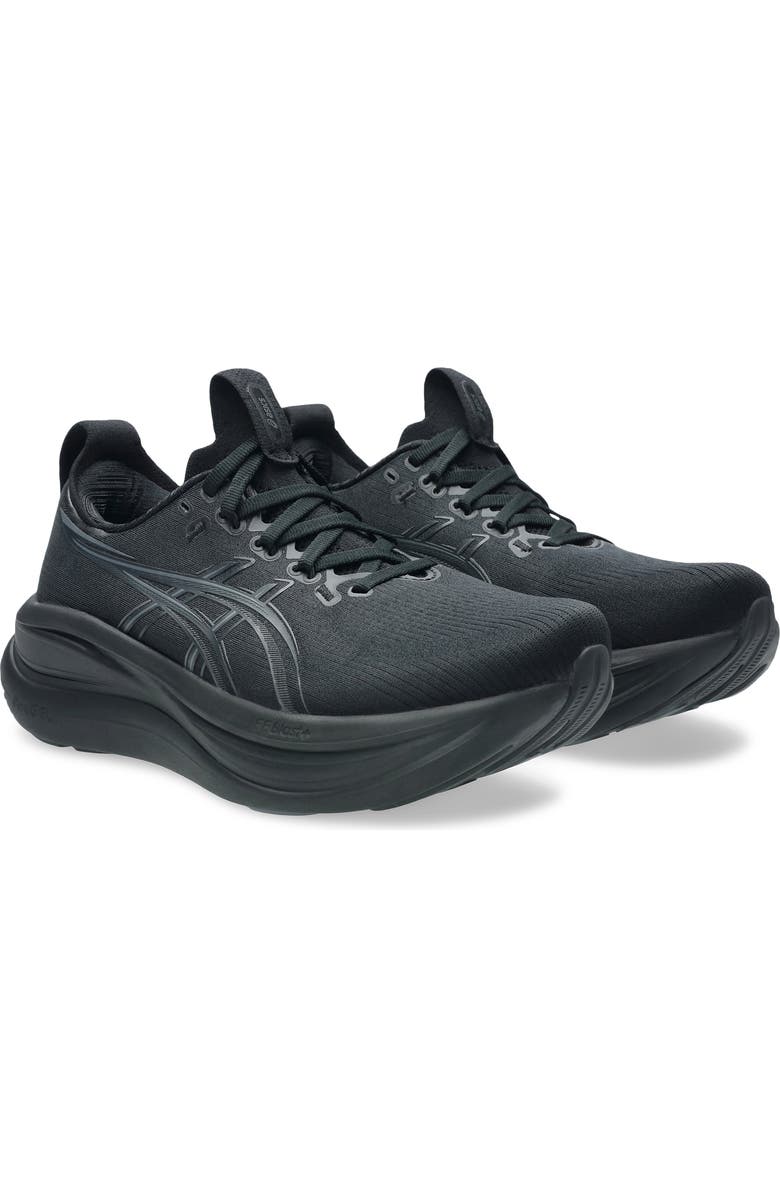 ASICS<sup>®</sup> GEL-NIMBUS<sup>®</sup> 28 Running Shoe, Main, color, Black/ Graphite Grey