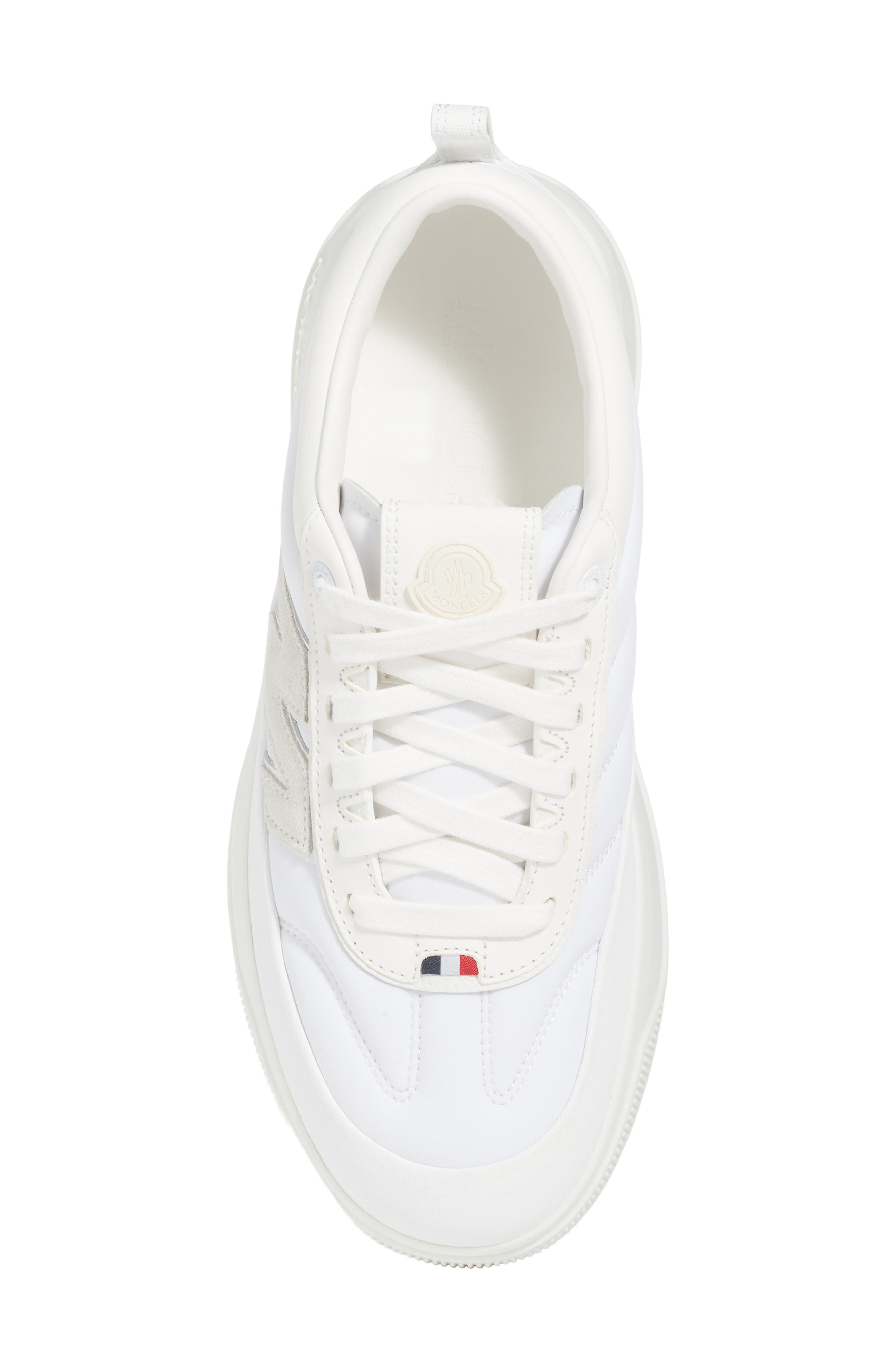 Moncler Altive Sneaker, Alternate, color, Brilliant White