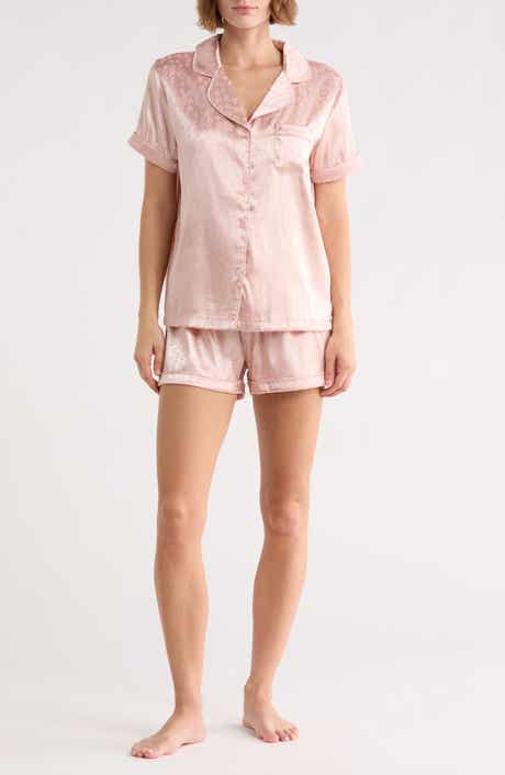 Tart Dixie Floral Satin Shorts Pajamas