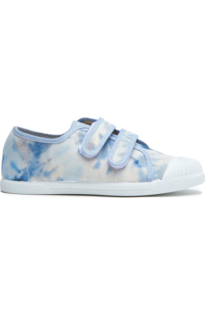 CHILDRENCHIC Tie Dye Double Strap Canvas Sneaker, Main, color,