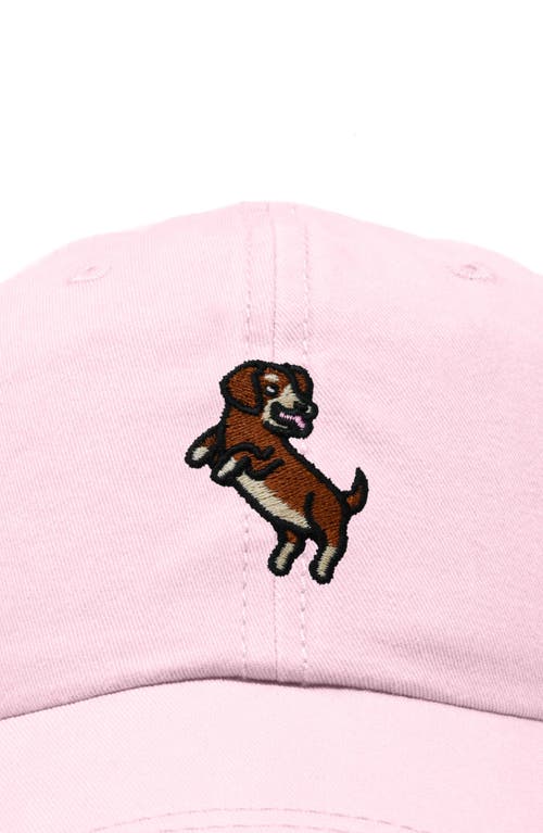 DALIX DALIX DACHSHUND EMBROIDERED DAD CAP