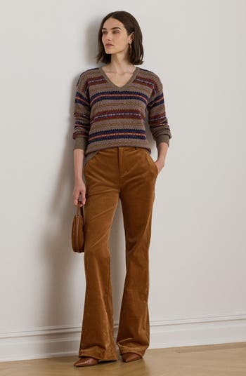 Fair Isle Cotton & Linen Sweater