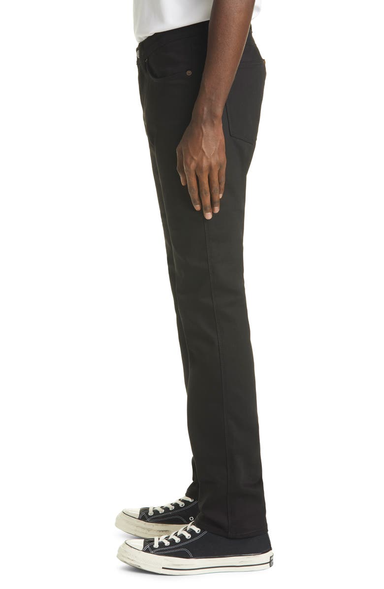 Acne Studios Men's Max Stay Black Slim Fit Jeans, Alternate, color,