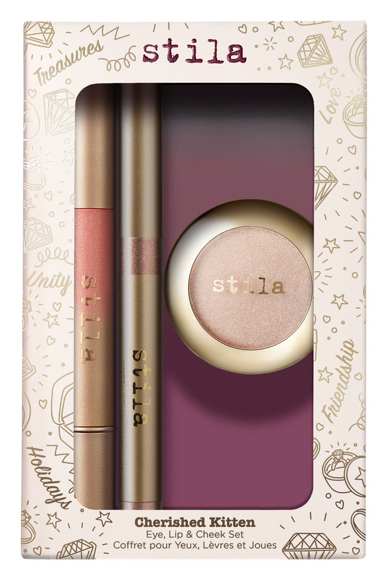 Cherished Kitten Eye, Lip & Cheek Set USD $68 Value, Alternate, color, NO COLOR